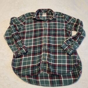 AE Green Flannel Buttonup, Women's Size XL